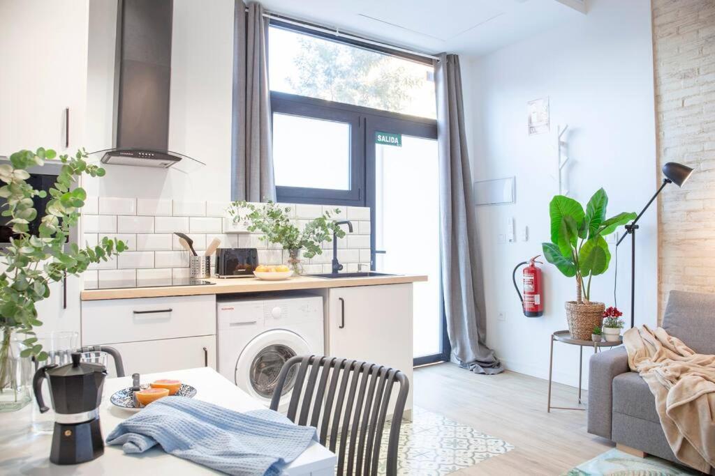 Al5 Seaside Bliss-Stylish Loft Steps From Malvarrosa Valence Extérieur photo