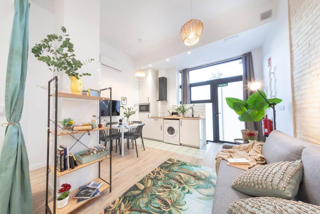 Al5 Seaside Bliss-Stylish Loft Steps From Malvarrosa Valence Extérieur photo