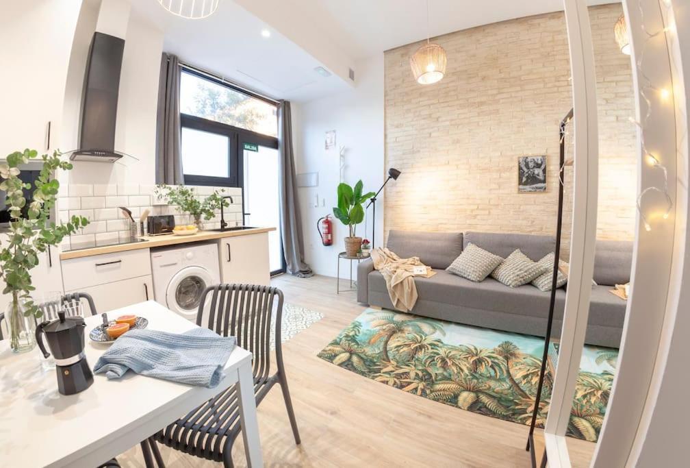 Al5 Seaside Bliss-Stylish Loft Steps From Malvarrosa Valence Extérieur photo